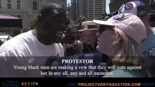 Bernie supporters HATE hillary!
