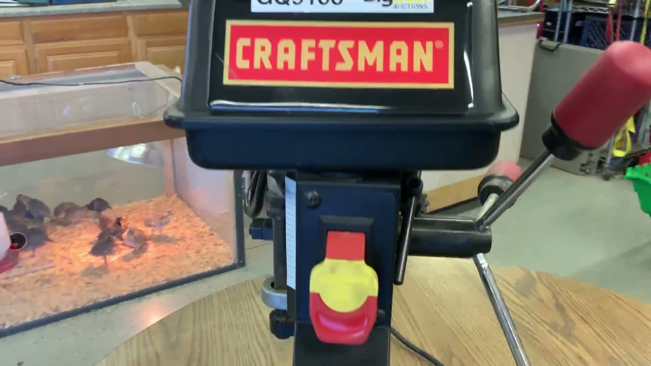 Craftsman 9” Drill Press \u0026 King 6 