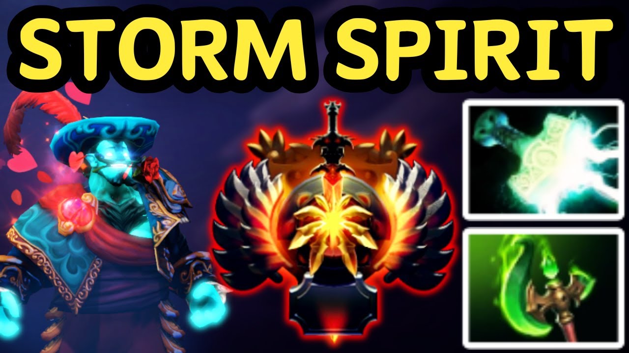 🔥 SAFELANE ?! TOO INSANE — STORM SPIRIT CARRY | DOTA 2 🔥