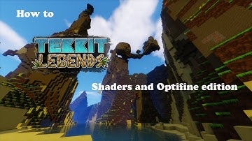 How to install Shaders to Tekkit Legends