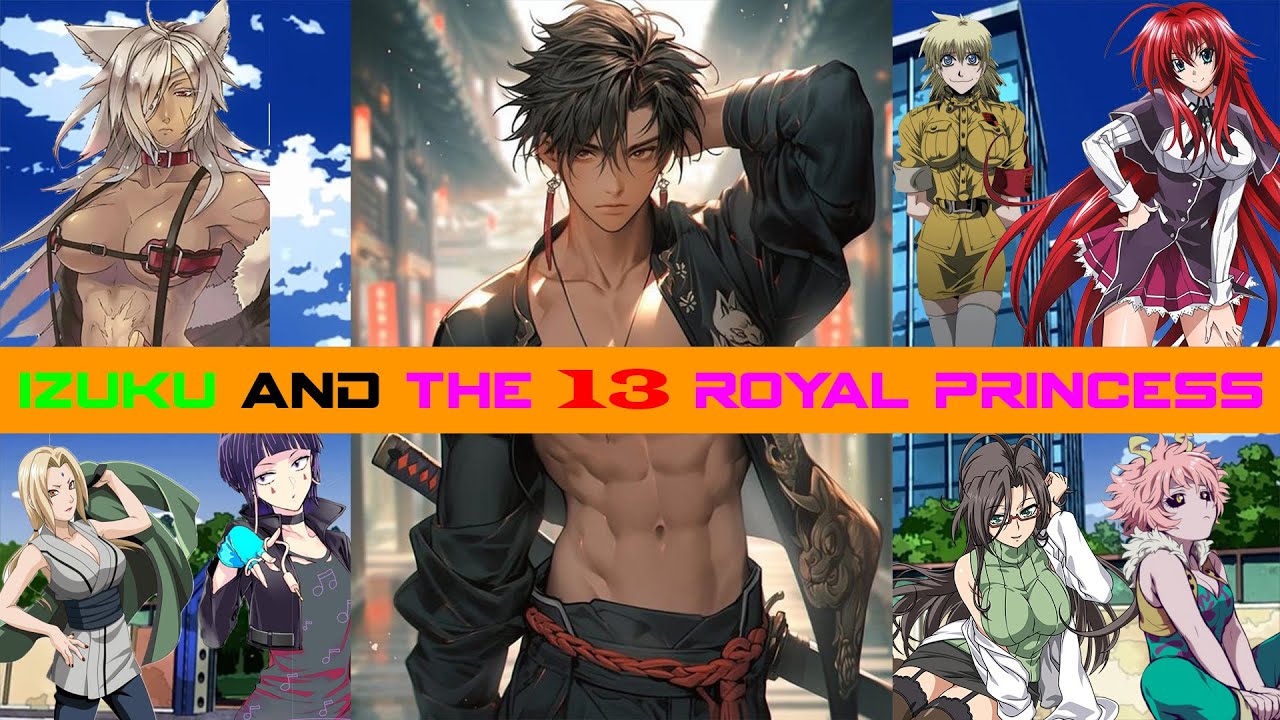 izuku and the 13 Royal Princess II Cage Animal II izuku x harem II part 1 II Deku Texting Story