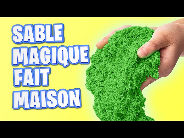 Comment préparer du sable magique fait maison ? Expertise des recettes 