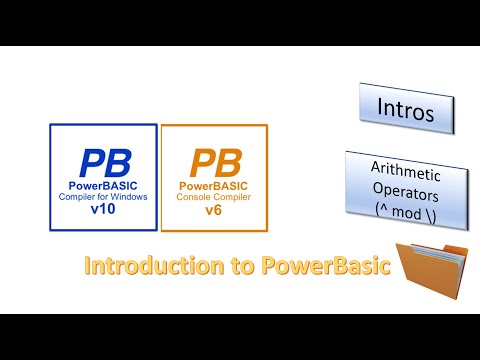 Introduction to Programming with PowerBasic compilers - Arithmetic Operators - part 3