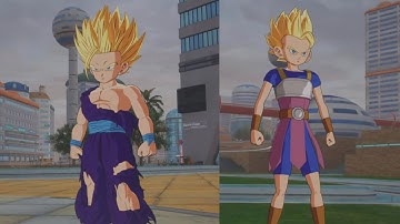 Ssj2 Teen Gohan vs Ssj2 Cabba - REQUESTED BATTLE - Dragon ball sparking zero