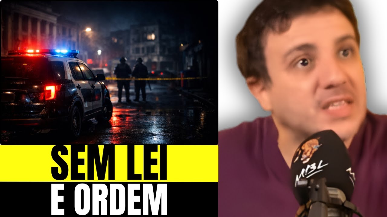 Renan Santos diz o ÓBVIO: sem LEI E ORDEM o BRASIL não funciona