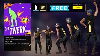 Get Twerk Emote Free In Free Fire
