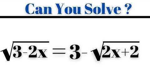 A Nice Algebraic Problem || How To Solve?