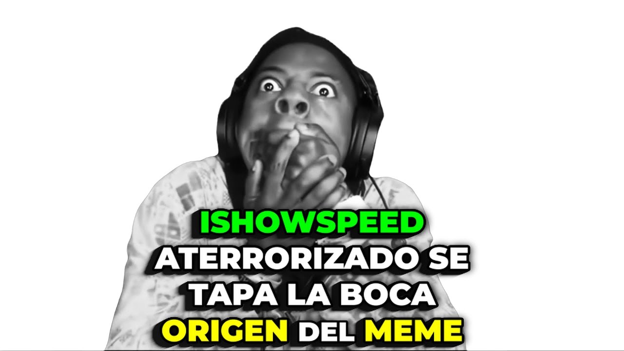 SPEED se TAPA la BOCA de MIEDO EXPLICADO | ORIGEN del MEME