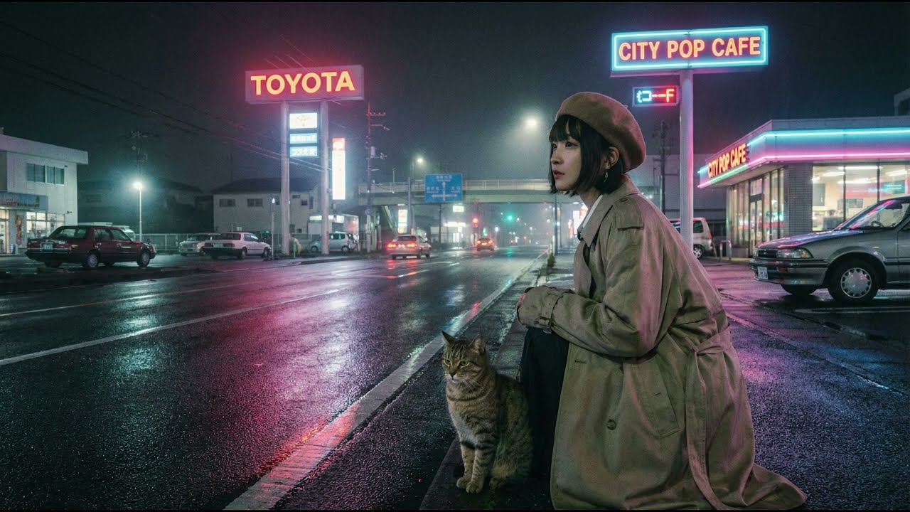Toyota City Night Road Pop | Japanese City Pop for Midnight Drive/真夜中のドライブに合うシティポップ