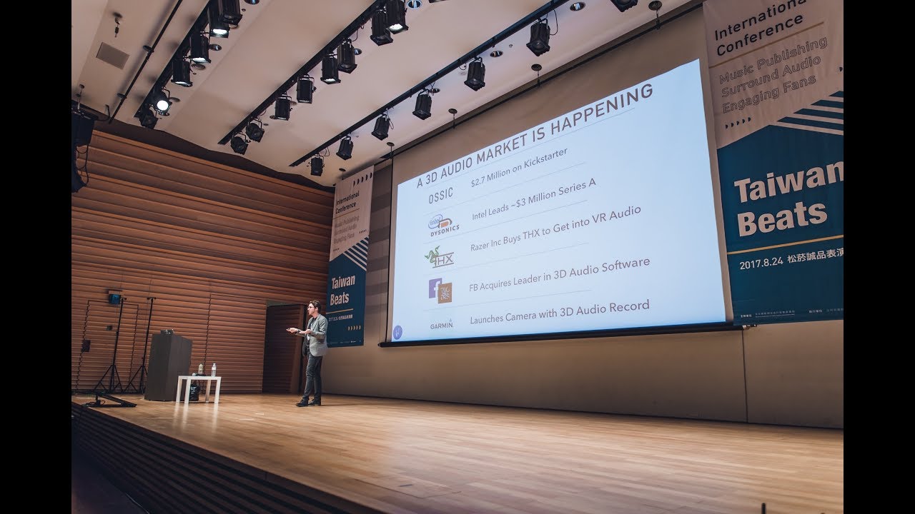 Anthony Mattana Keynote Address - 3D Audio: The Future Of Sound (Taiwan Beats 2017)