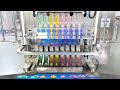 Samfull industrial four flavours ice candy multilane packing machine