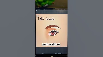 Eye animation 🤯 👀 #procreate #ipad #animation  #digitalart #shorts
