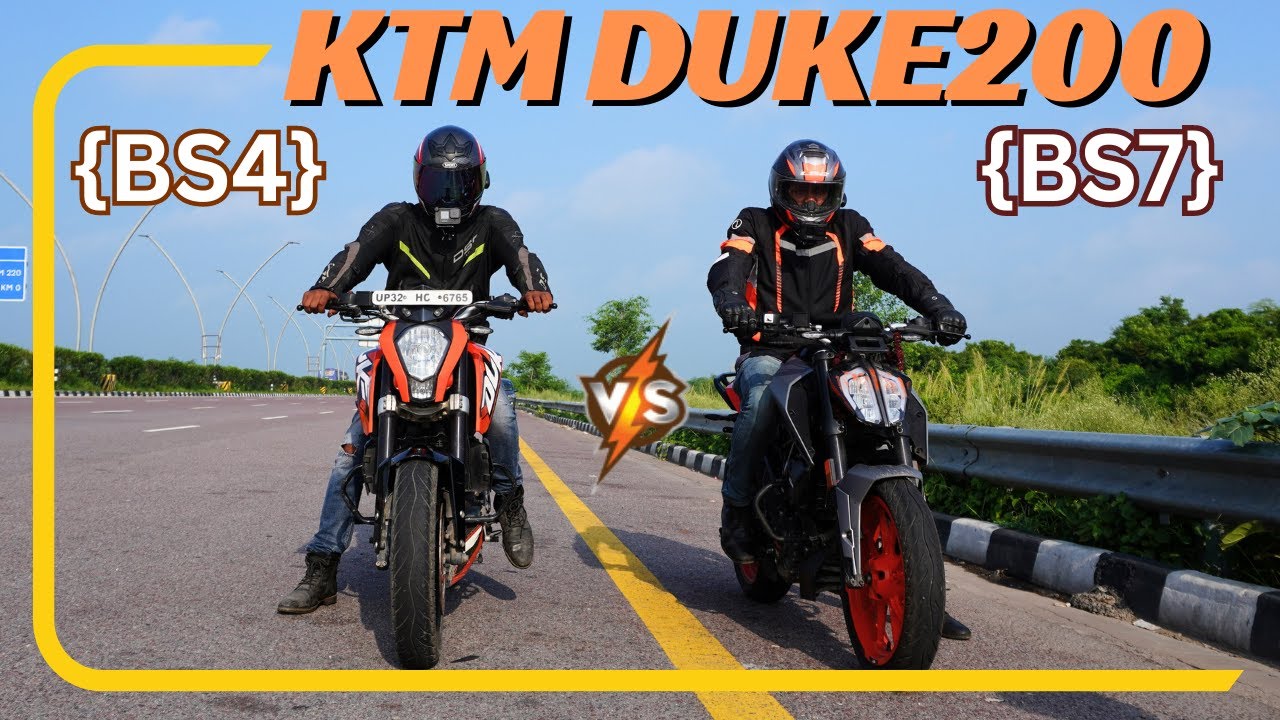 2023 Duke200 LED Headlight BS7 Vs Duke200 BS4 Drag Race Old Vs 2023-duke200-led-headlight-bs7-vs-duke200-bs4-drag-race-old-vs