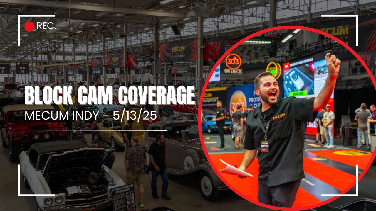 Mecum Indy Live Block Cam: Tuesday, May 13, 2025