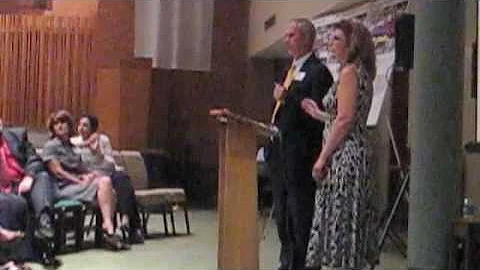 Sandra Stokes questions Mark Moses