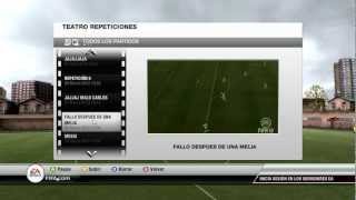 Fifa 12-Fallo mano a mano con el portero