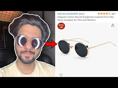 TRYING OUT AMAZON'S BUDGET SUNGLASSES! *Found some gems*