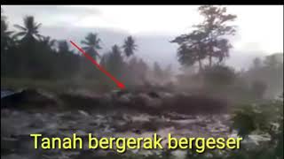 Gempa TSUNAMI dan tanah bergerak di PALU