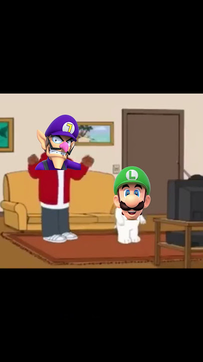Luigi and Waluigi in another life 😂  #shorts