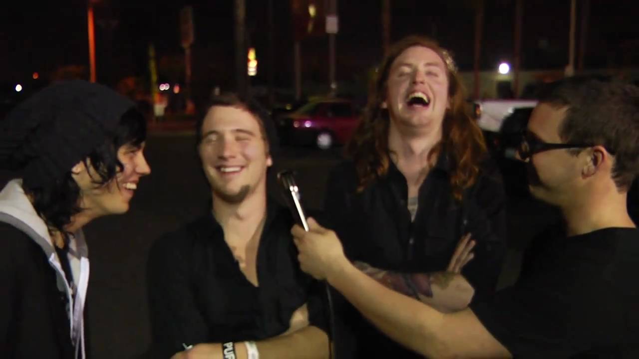 Sleeping With Sirens Interview Goes Wrong!!