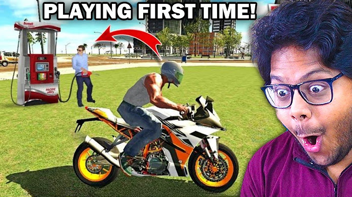 Playing INDIAN BIKE DRIVING 3D for the FIrst Time | Ayush More 😱