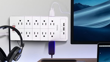 Nikleb 23-in-1 Power Strip with surge protection and multiple outlets Review