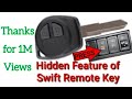 Hidden Features of Remote Key of Maruti Suzuki Swift (Hindi) || #RDxAutoStyling