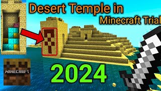 How to find Desert Temple in Minecraft Trial #deserttemple in #MinecraftTrial #royallegitislive