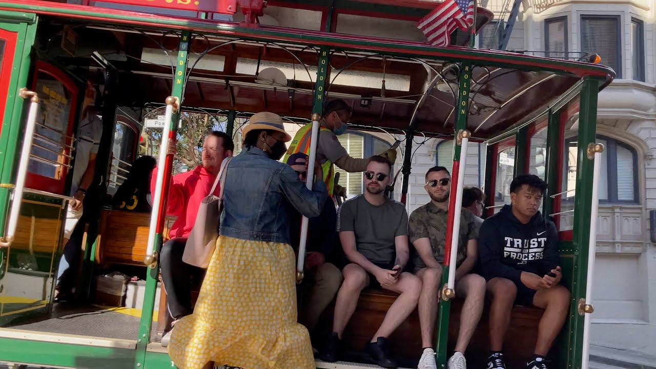 Powell Hyde Cable Car 13 Powell St Pine St San Francisco California powell-hyde-cable-car-13-powell-st-pine-st-san-francisco-california
