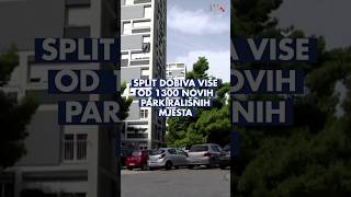 Split dobiva više od 1300 novih parkirališnih mjesta