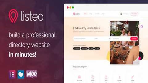 Listeo - Directory & Listings With Booking - WordPress Theme Full Activated 2021