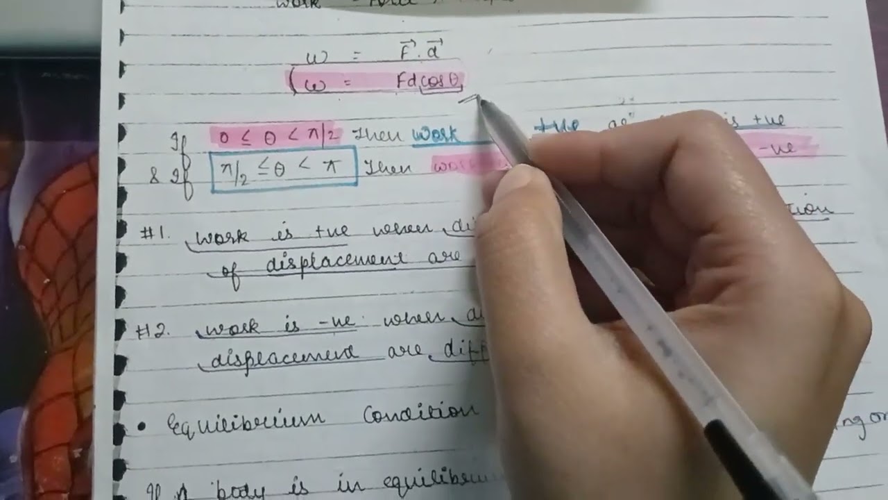 Basic definition of virtual work 