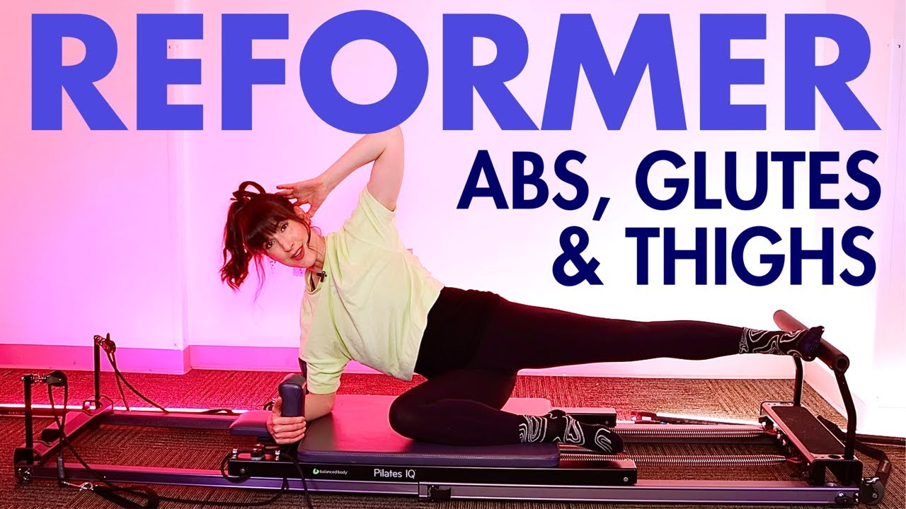 Тренировка на пилатес-реформере для ягодиц, бедер и пресса | 25 МИН ⚡️🔥