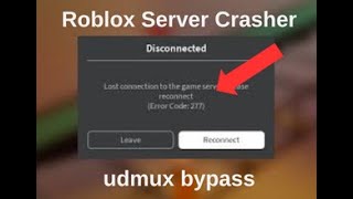 Roblox Server Crasher | Udmux Bypass