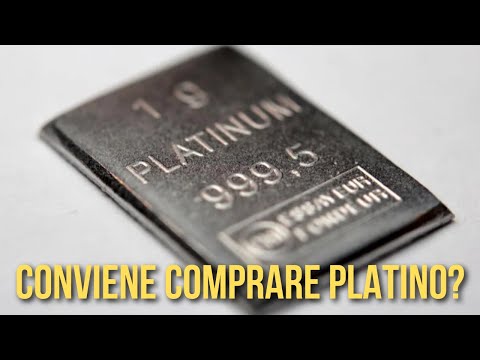 Video: Perché il platino è più economico dell'oro?