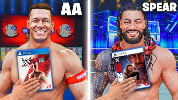 Hitting A RANDOM Finisher In EVERY WWE 2K Game!