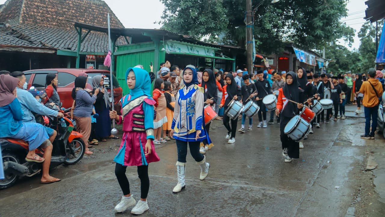 WOW‼️ BIKIN MACET PARAH | LIVE PARADE DRUMBAND IN BRUMBUNG MRANGGEN DEMAK