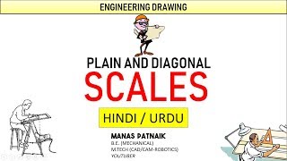 Plain and Diagonal Scales | Complete Concept & Problems | Hindi-Urdu