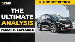 2021 Kia Sonet Petrol Variants Explained w/ Anniversary Edition | HTE,HTK,HTK+,HTX,HTX+,GTX+ | Nov