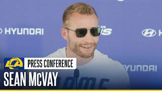 Sports Performance Sean McVay Talks Roster Moves, Reps for Stetson Bennett IV & Ty Simpson, Building Trust & More