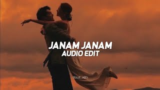 janam janam - arijit singh「edit audio」