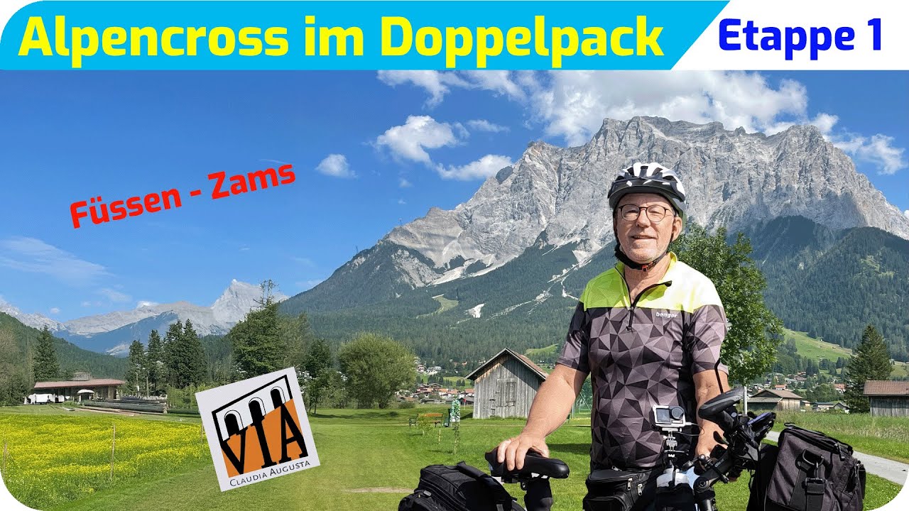 Alpencross im Doppelpack | Tag 1 | von Füssen nach Zams bei Landeck