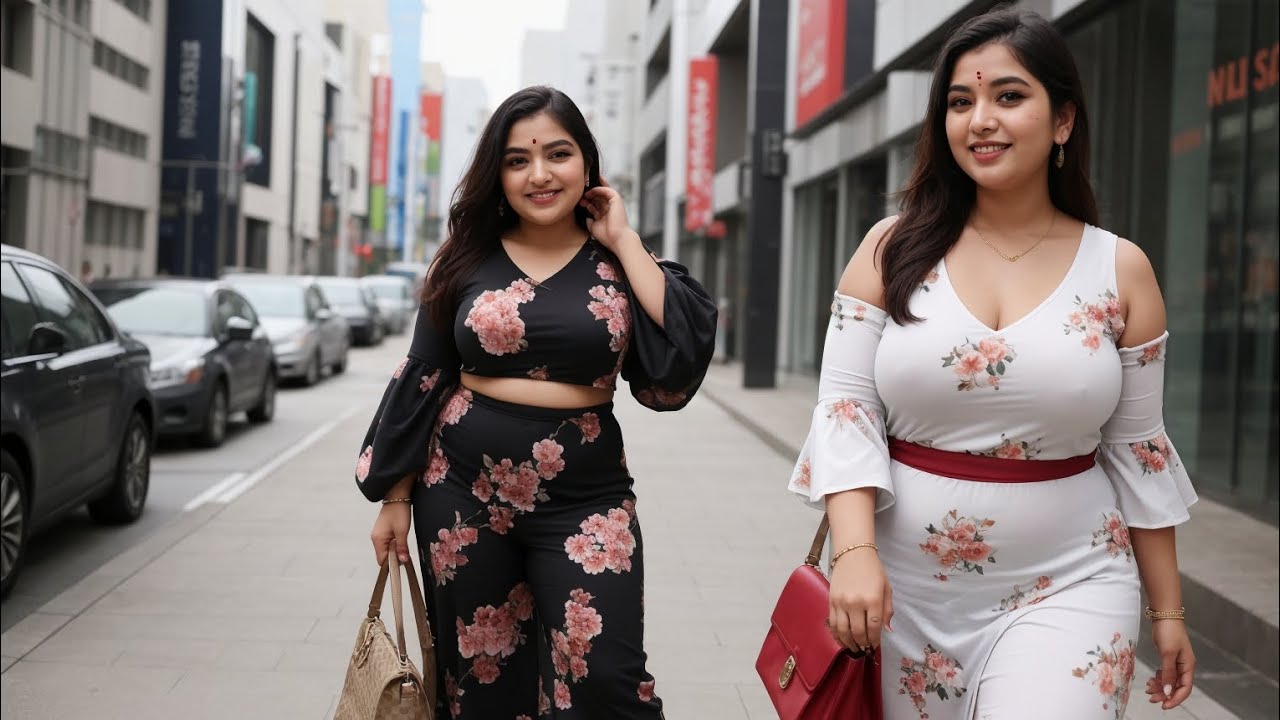 4K] AI Art Indian Glamour Lookbook | Real Life Fashion by the Thames River | Viral 2025 Life style