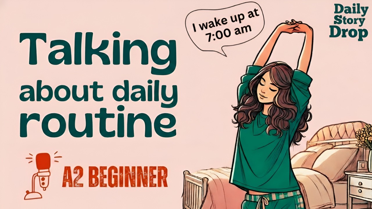How to Talk About Your Daily Routine in English 🗣️ | Easy English ...