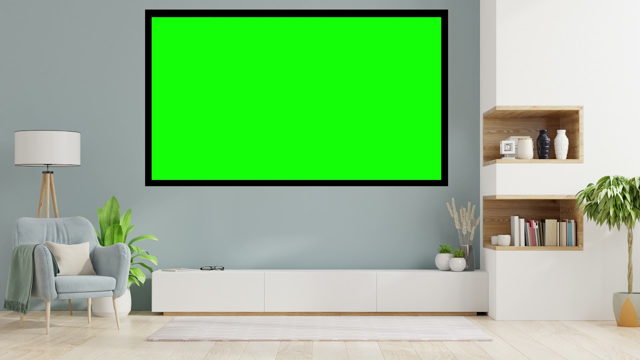 Living Room Free Background Video Green Screen, Best Green Screen ...