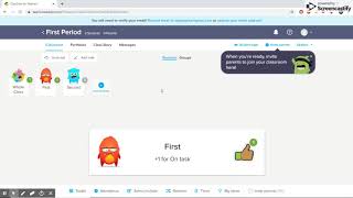Class Dojo Screencast