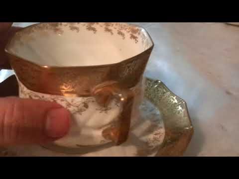 033 Моя коллекция Французского фарфора Чашка Лимож в супер состоянии