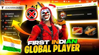 The First Global Player From India -Garena Free Fire