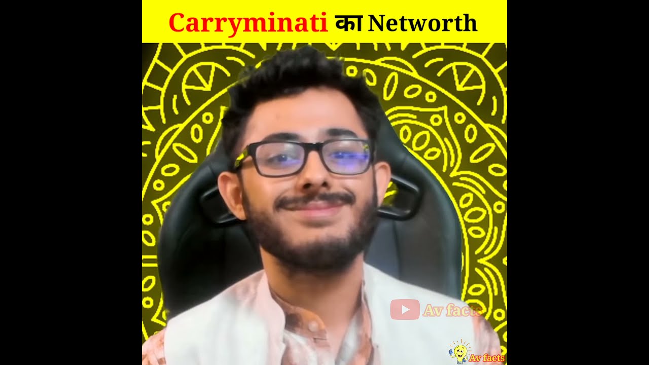Carryminati Networth इतना पैसा😱 By - Av_facts | Amazing facts | 