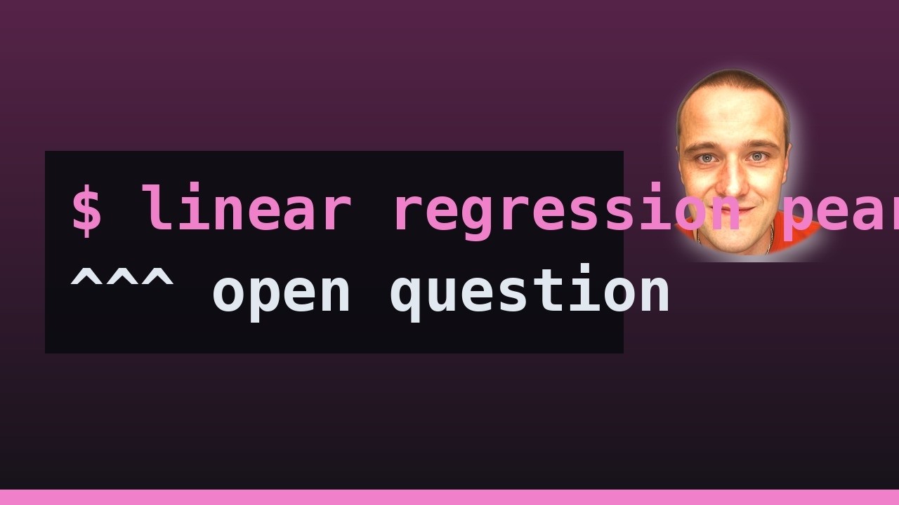 R linear model regression line fitting - YouTube